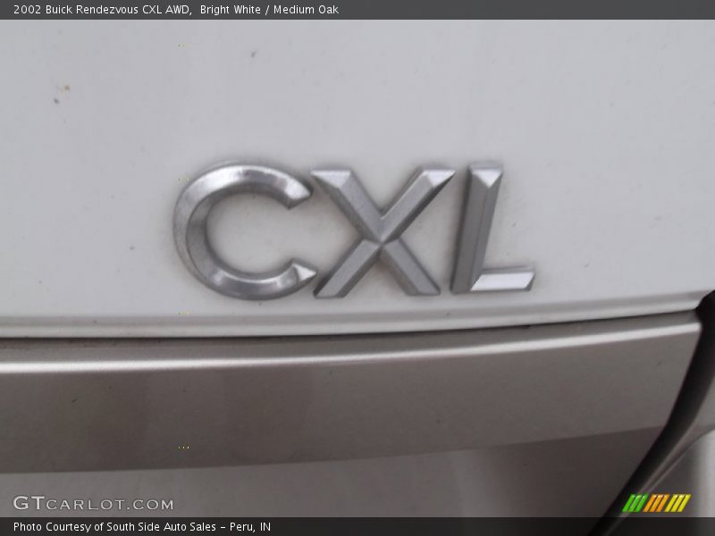 Bright White / Medium Oak 2002 Buick Rendezvous CXL AWD