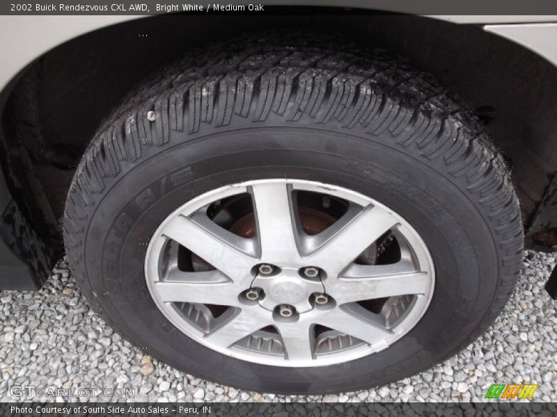 Bright White / Medium Oak 2002 Buick Rendezvous CXL AWD