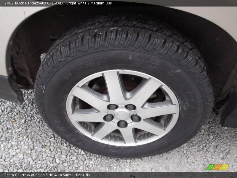 Bright White / Medium Oak 2002 Buick Rendezvous CXL AWD