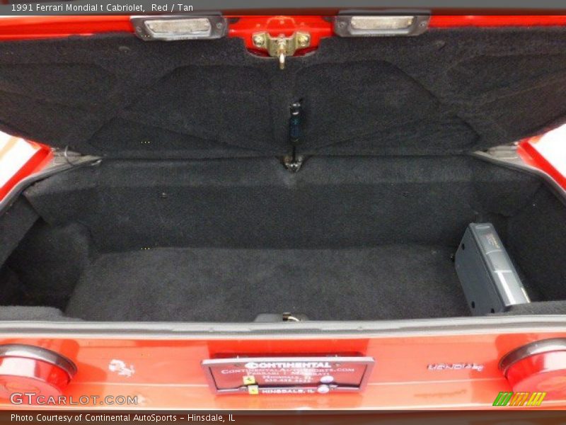  1991 Mondial t Cabriolet Trunk