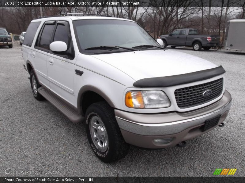 Oxford White / Medium Parchment 2001 Ford Expedition Eddie Bauer 4x4