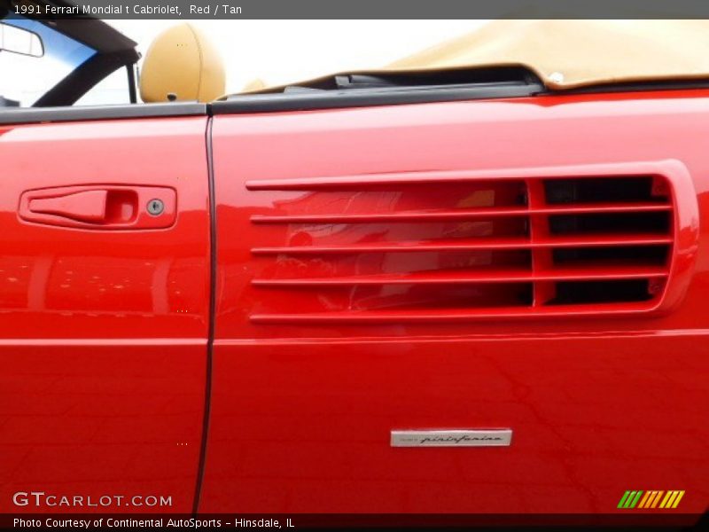 Red / Tan 1991 Ferrari Mondial t Cabriolet