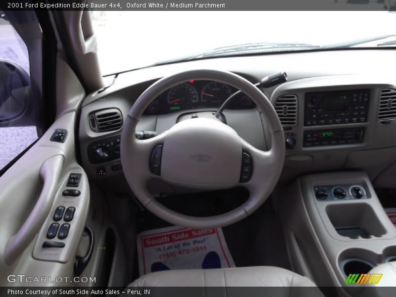 Oxford White / Medium Parchment 2001 Ford Expedition Eddie Bauer 4x4