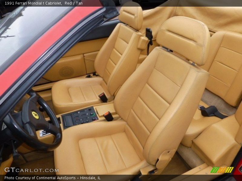 Front Seat of 1991 Mondial t Cabriolet