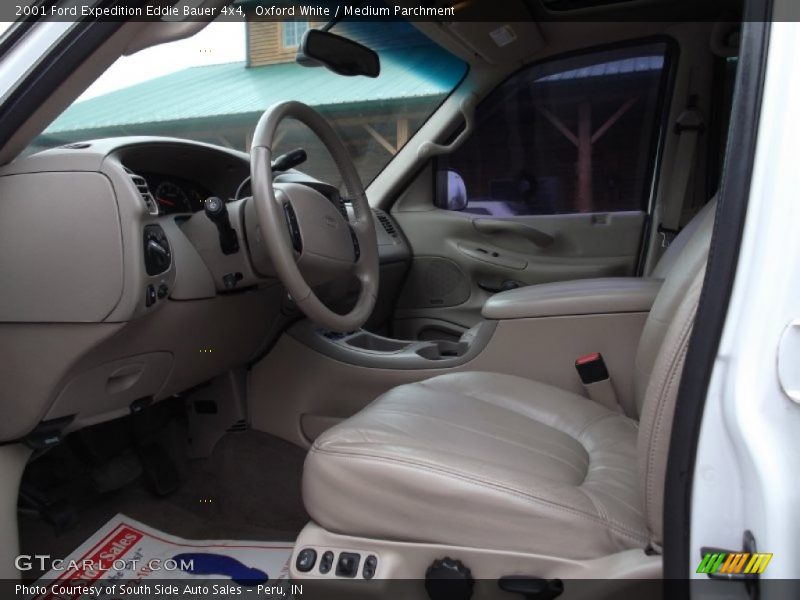 Oxford White / Medium Parchment 2001 Ford Expedition Eddie Bauer 4x4