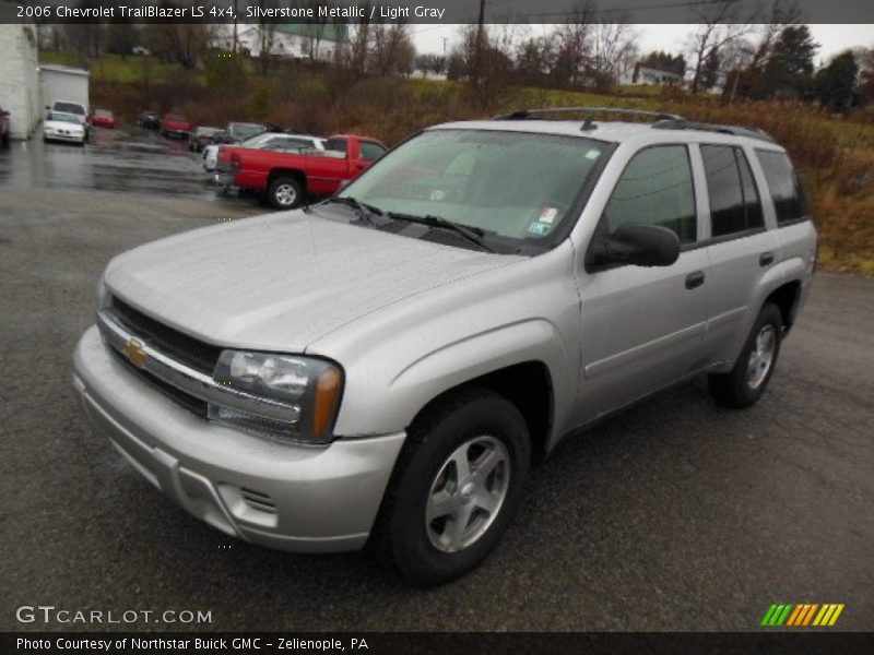Silverstone Metallic / Light Gray 2006 Chevrolet TrailBlazer LS 4x4