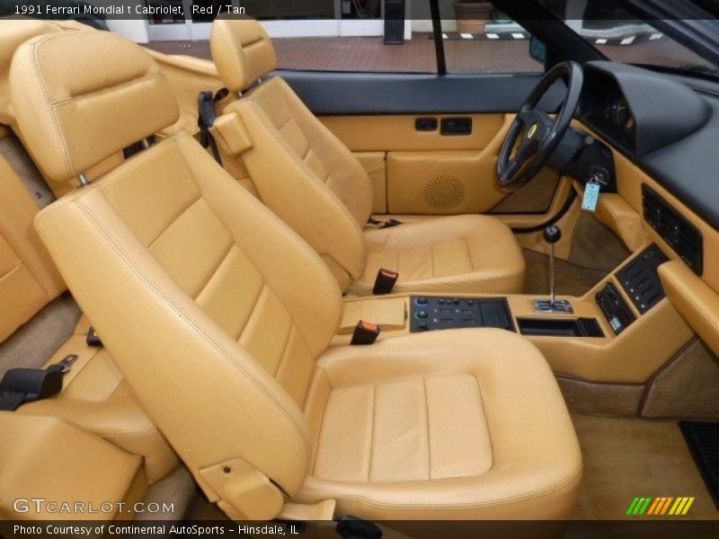  1991 Mondial t Cabriolet Tan Interior