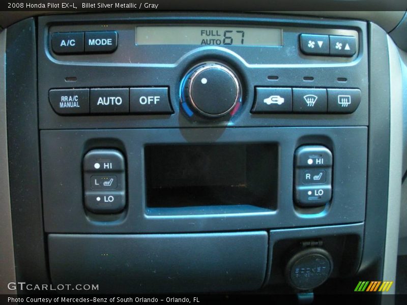 Billet Silver Metallic / Gray 2008 Honda Pilot EX-L