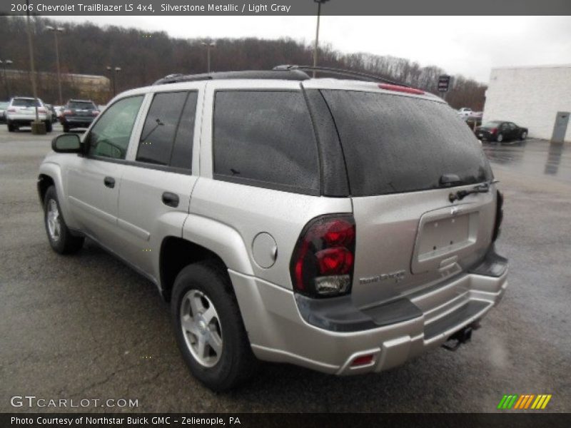 Silverstone Metallic / Light Gray 2006 Chevrolet TrailBlazer LS 4x4