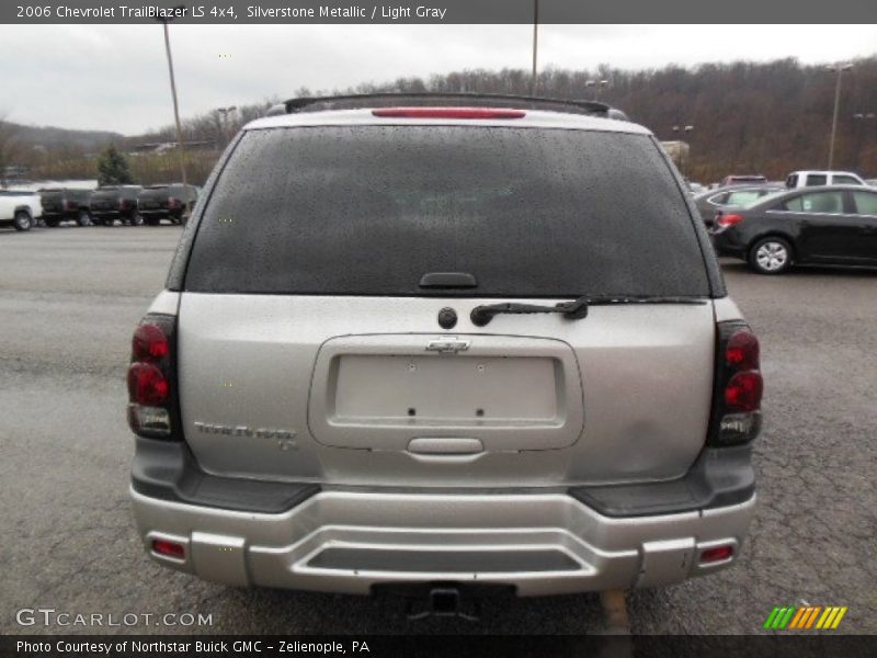 Silverstone Metallic / Light Gray 2006 Chevrolet TrailBlazer LS 4x4