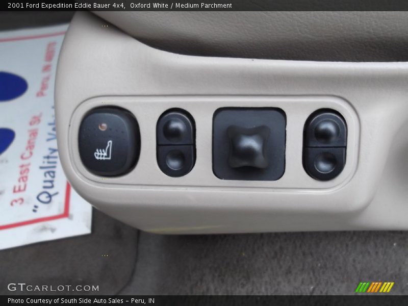 Oxford White / Medium Parchment 2001 Ford Expedition Eddie Bauer 4x4