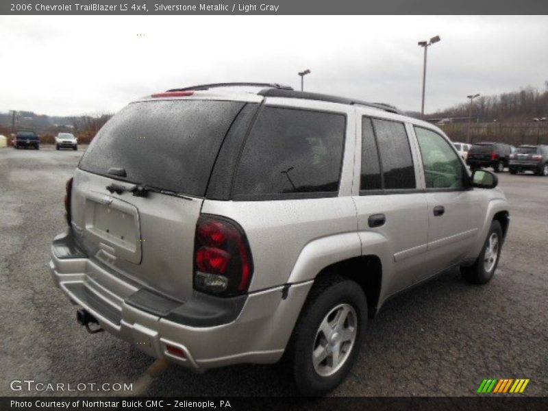 Silverstone Metallic / Light Gray 2006 Chevrolet TrailBlazer LS 4x4