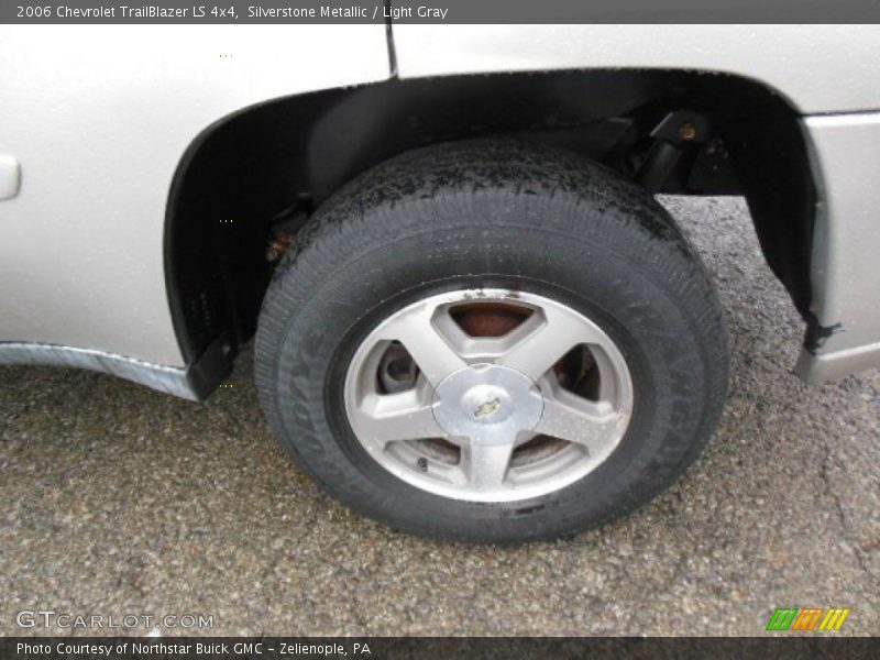 Silverstone Metallic / Light Gray 2006 Chevrolet TrailBlazer LS 4x4