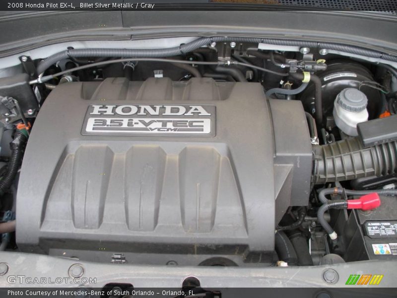 Billet Silver Metallic / Gray 2008 Honda Pilot EX-L