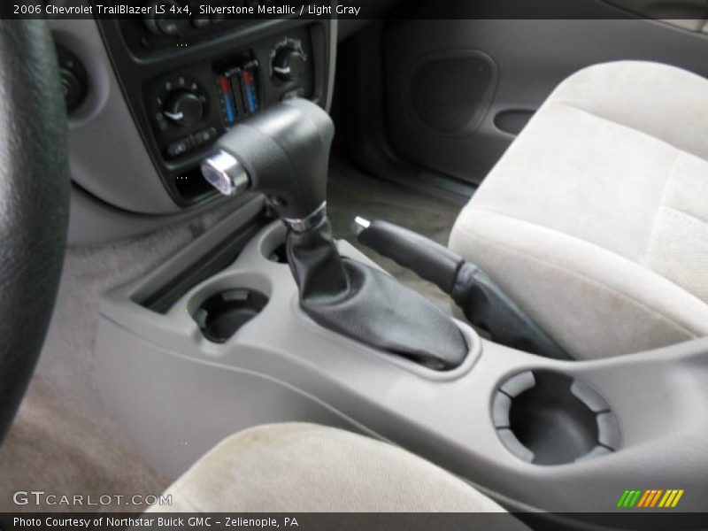 Silverstone Metallic / Light Gray 2006 Chevrolet TrailBlazer LS 4x4