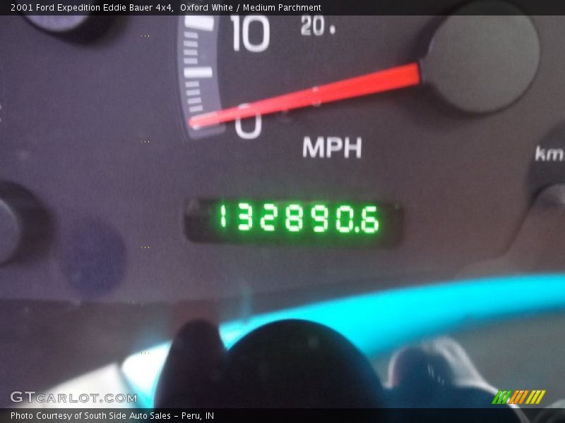 Oxford White / Medium Parchment 2001 Ford Expedition Eddie Bauer 4x4