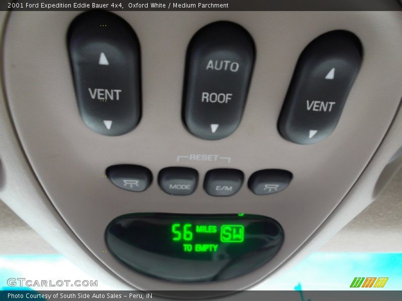 Oxford White / Medium Parchment 2001 Ford Expedition Eddie Bauer 4x4