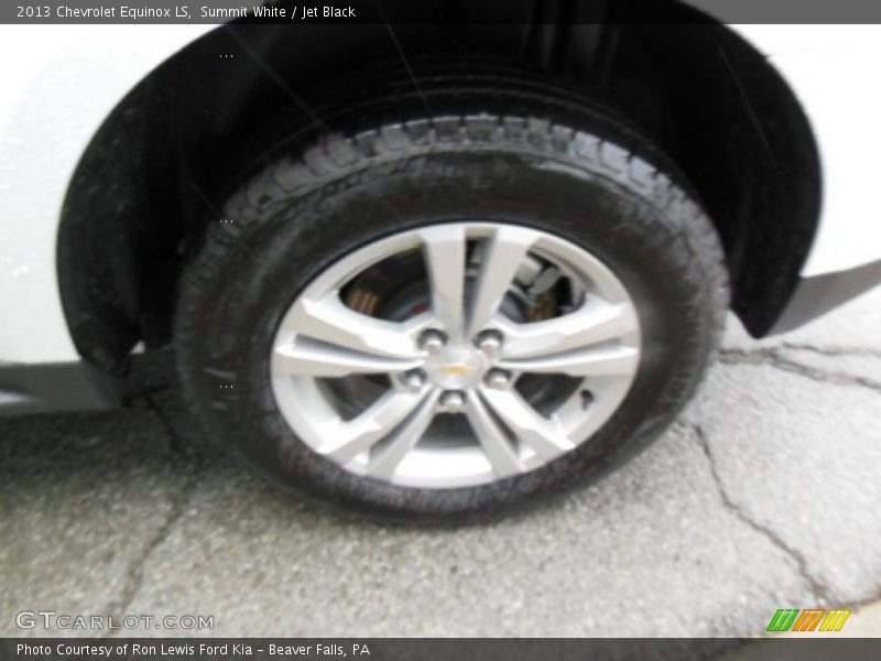Summit White / Jet Black 2013 Chevrolet Equinox LS
