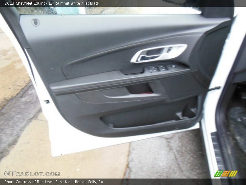 Summit White / Jet Black 2013 Chevrolet Equinox LS