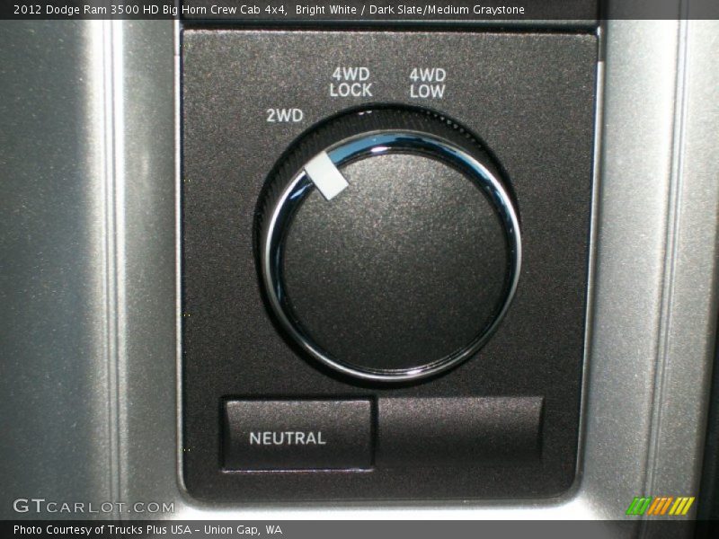 Controls of 2012 Ram 3500 HD Big Horn Crew Cab 4x4
