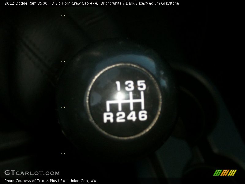  2012 Ram 3500 HD Big Horn Crew Cab 4x4 6 Speed Automatic Shifter