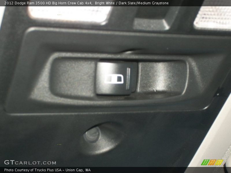 Bright White / Dark Slate/Medium Graystone 2012 Dodge Ram 3500 HD Big Horn Crew Cab 4x4
