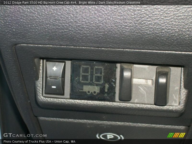 Bright White / Dark Slate/Medium Graystone 2012 Dodge Ram 3500 HD Big Horn Crew Cab 4x4