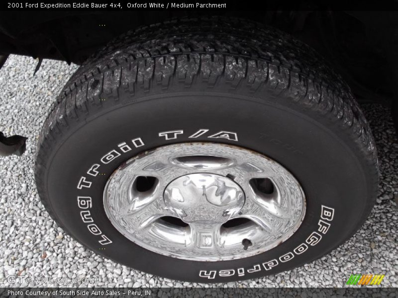 Oxford White / Medium Parchment 2001 Ford Expedition Eddie Bauer 4x4