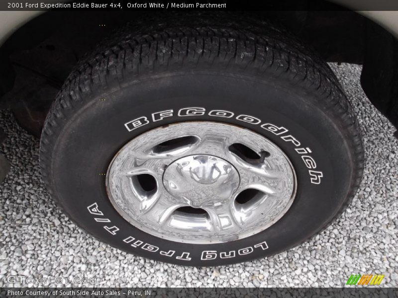 Oxford White / Medium Parchment 2001 Ford Expedition Eddie Bauer 4x4