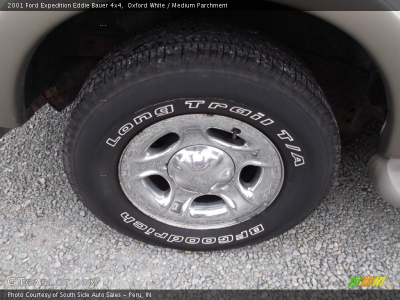 Oxford White / Medium Parchment 2001 Ford Expedition Eddie Bauer 4x4