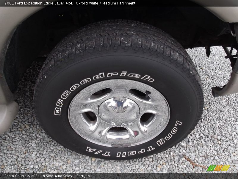 Oxford White / Medium Parchment 2001 Ford Expedition Eddie Bauer 4x4