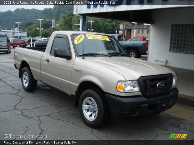 Front 3/4 View of 2008 Ranger XL Regular Cab