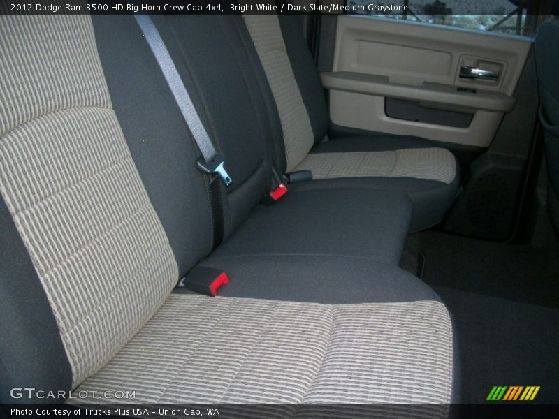 Bright White / Dark Slate/Medium Graystone 2012 Dodge Ram 3500 HD Big Horn Crew Cab 4x4