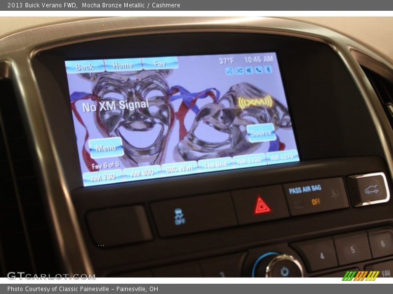 Mocha Bronze Metallic / Cashmere 2013 Buick Verano FWD