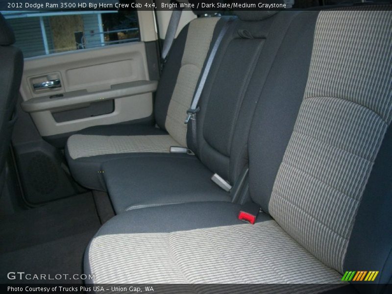 Bright White / Dark Slate/Medium Graystone 2012 Dodge Ram 3500 HD Big Horn Crew Cab 4x4