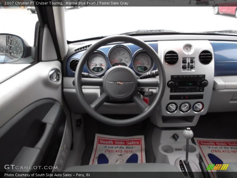 Marine Blue Pearl / Pastel Slate Gray 2007 Chrysler PT Cruiser Touring