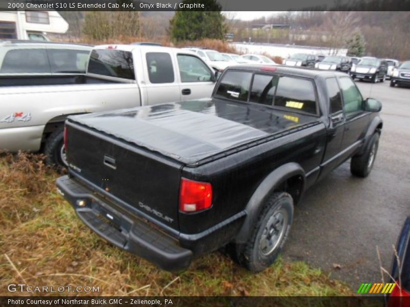 Onyx Black / Graphite 2000 Chevrolet S10 LS Extended Cab 4x4