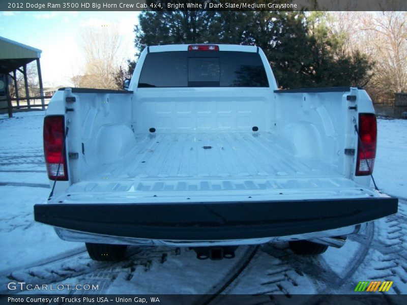 Bright White / Dark Slate/Medium Graystone 2012 Dodge Ram 3500 HD Big Horn Crew Cab 4x4