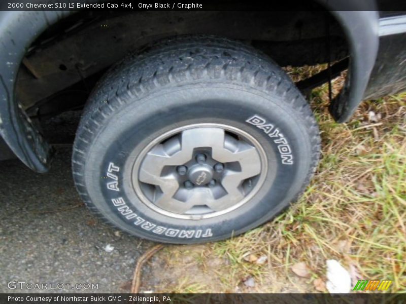 Onyx Black / Graphite 2000 Chevrolet S10 LS Extended Cab 4x4