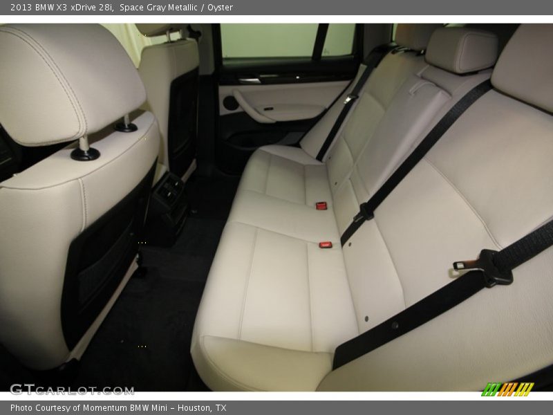 Space Gray Metallic / Oyster 2013 BMW X3 xDrive 28i