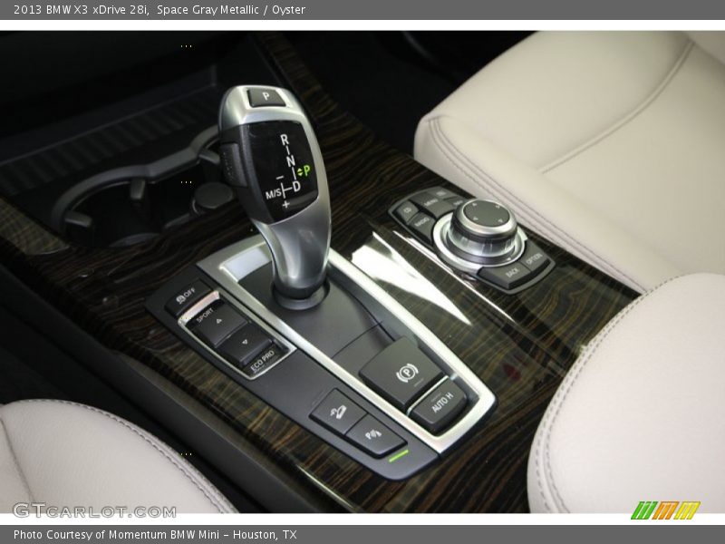 Space Gray Metallic / Oyster 2013 BMW X3 xDrive 28i