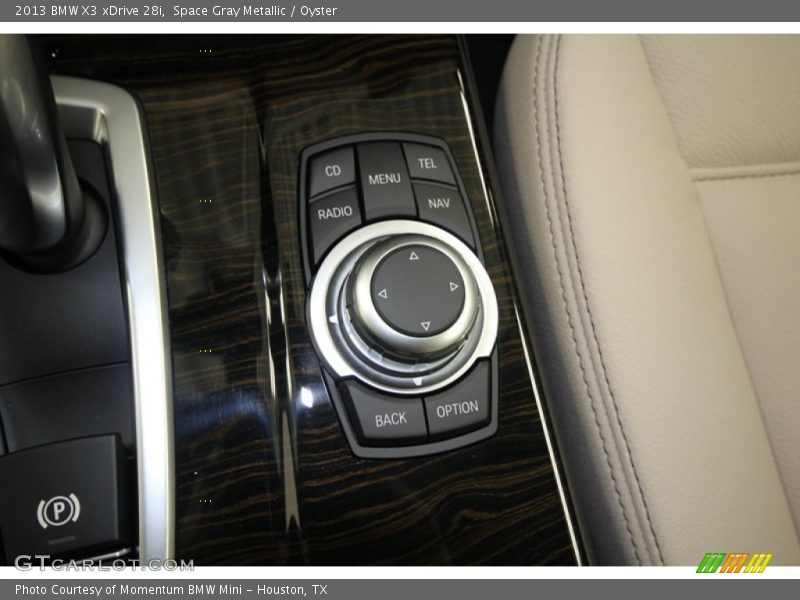 Space Gray Metallic / Oyster 2013 BMW X3 xDrive 28i