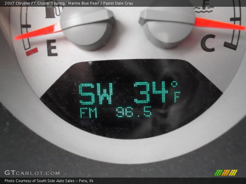 Marine Blue Pearl / Pastel Slate Gray 2007 Chrysler PT Cruiser Touring
