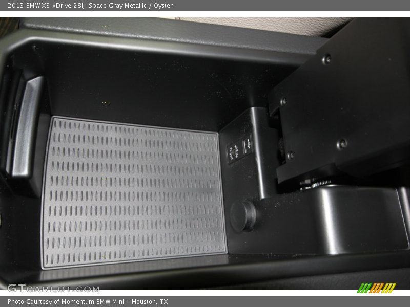 Space Gray Metallic / Oyster 2013 BMW X3 xDrive 28i