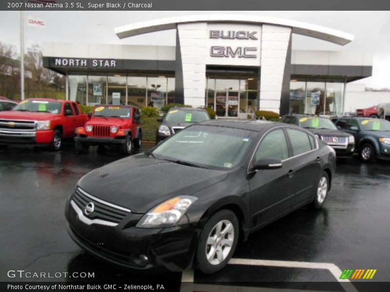 Super Black / Charcoal 2007 Nissan Altima 3.5 SL