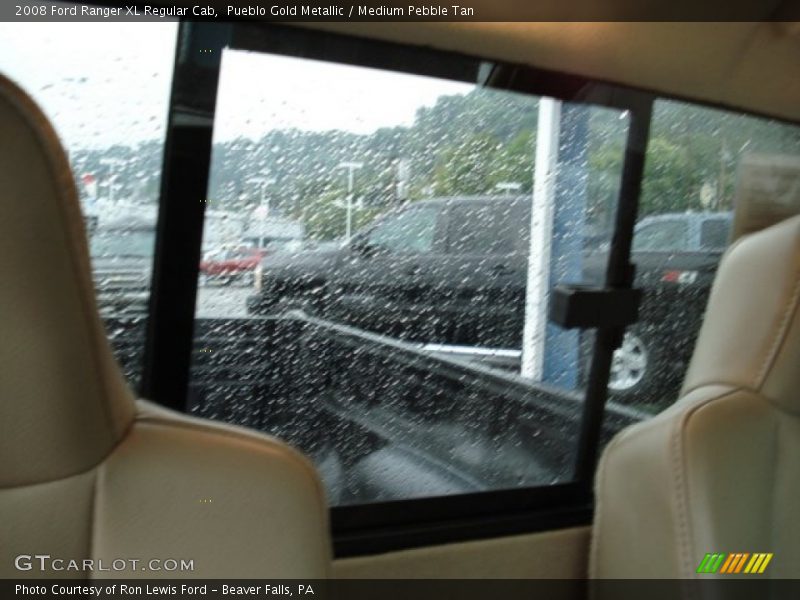 Pueblo Gold Metallic / Medium Pebble Tan 2008 Ford Ranger XL Regular Cab