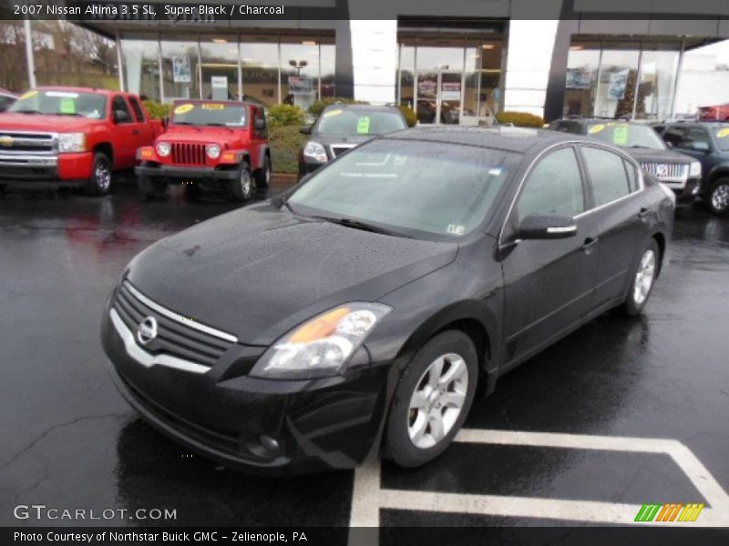 Super Black / Charcoal 2007 Nissan Altima 3.5 SL