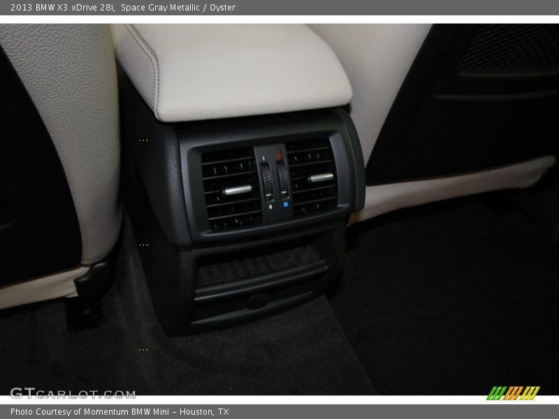 Space Gray Metallic / Oyster 2013 BMW X3 xDrive 28i