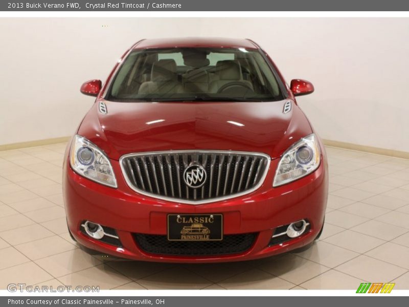 Crystal Red Tintcoat / Cashmere 2013 Buick Verano FWD