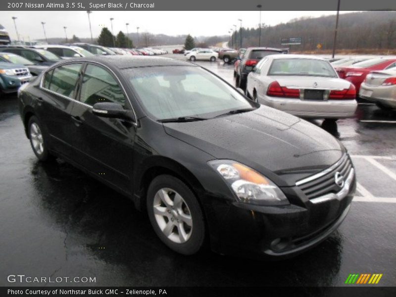 Super Black / Charcoal 2007 Nissan Altima 3.5 SL